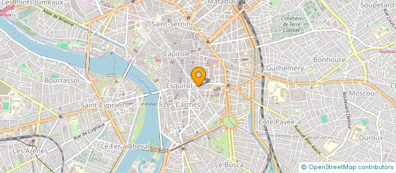 localisation de l'entreprise GIE INTER-ECOLE à TOULOUSE