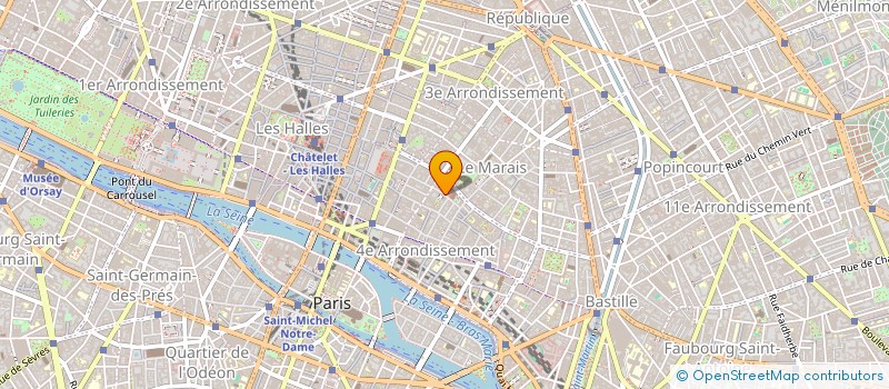 localisation de l'entreprise GIE INTER GROUPEMENT SERVICES  PARIS