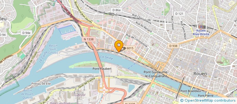 localisation de l'entreprise GIE INTERPORTUAIRE ROUEN-LE HAVRE à ROUEN