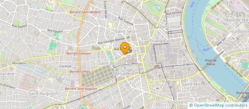 localisation de l'entreprise GIE INWOOD HOTELS SUD-OUEST à BORDEAUX