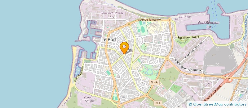 localisation de l'entreprise GIE IRIS SANTE SERVICES TRANSVERSAUX à LE PORT
