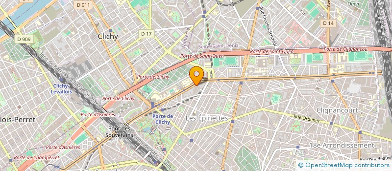 localisation de l'entreprise GIE J.C.D.F.  PARIS