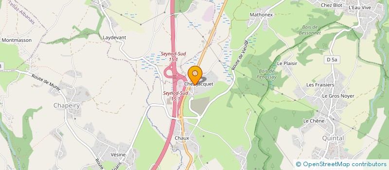 localisation de l'entreprise GIE JARDIN ET BASSE COUR DES ALPES à ANNECY