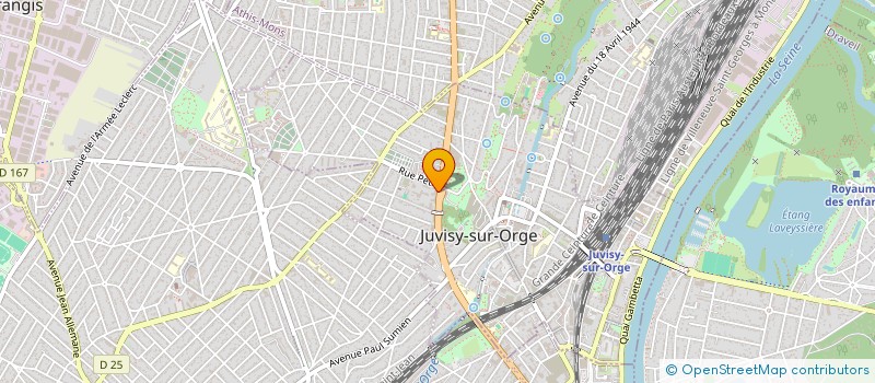 localisation de l'entreprise GIE JUVISY LA SOURCE à JUVISY-SUR-ORGE