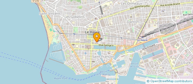localisation de l'entreprise GIE L'ASTROLABE à LE HAVRE