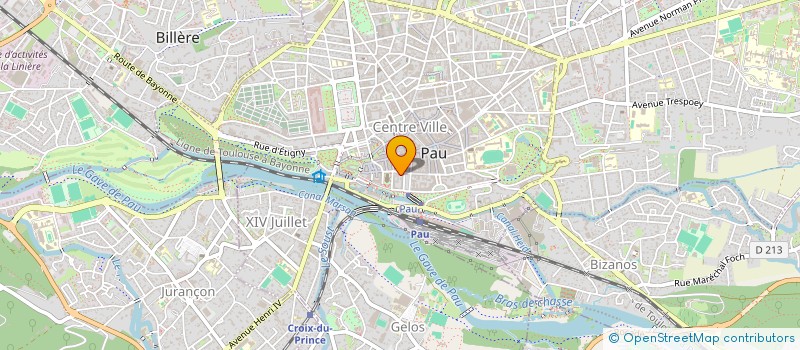 localisation de l'entreprise GIE L'ESCARBILLE à PAU