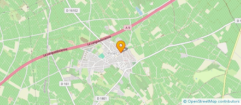 localisation de l'entreprise GIE L'ORMARINE ET JEANJEAN  SAINT-FELIX-DE-LODEZ