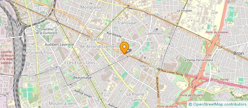 localisation de l'entreprise GIE LA CITE DES ENTREPRISES  LYON