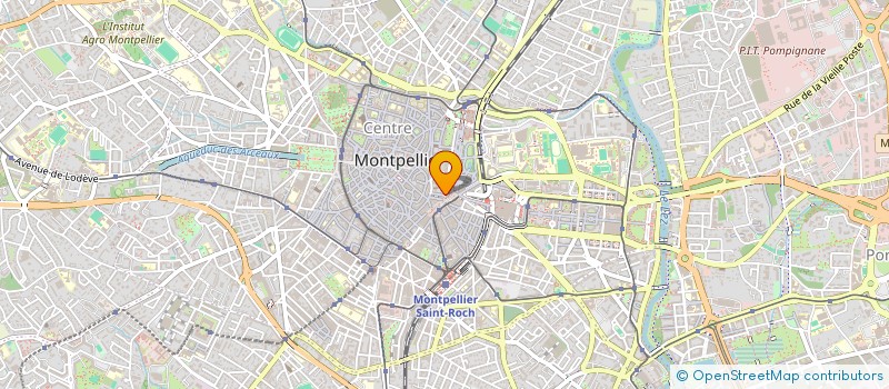 localisation de l'entreprise GIE LA COMEDIE à MONTPELLIER