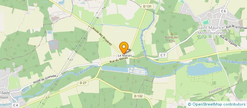 localisation de l'entreprise GIE LA LICORNE  LE VAL-SAINT-GERMAIN