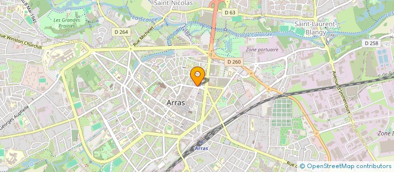 localisation de l'entreprise GIE LABEL VOIRIE à ARRAS
