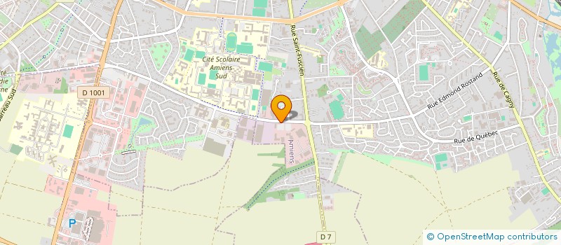 localisation de l'entreprise GIE LAIT VIANDE NORD PICARDIE  AMIENS