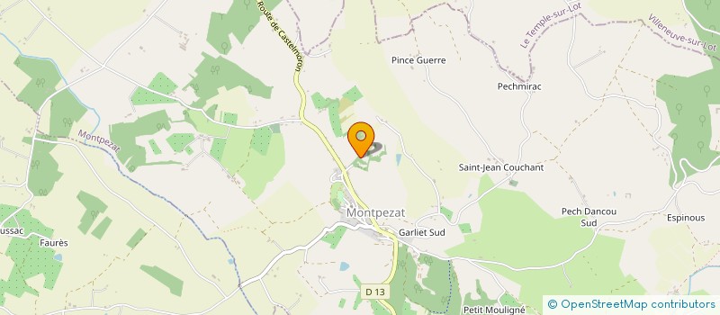 localisation de l'entreprise GIE LE BIAU GERME à MONTPEZAT