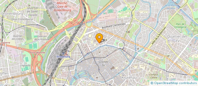 localisation de l'entreprise GIE LE CHEVRIERS D'ALSACE à STRASBOURG