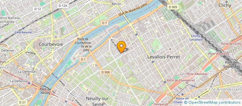 localisation de l'entreprise GIE LEP LOT C à LEVALLOIS-PERRET