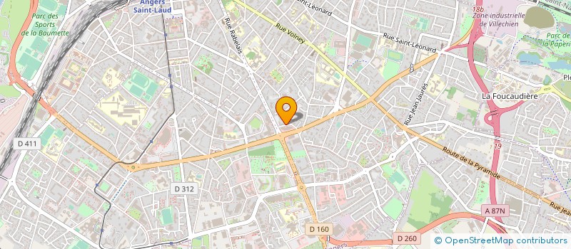 localisation de l'entreprise GIE LES ARTISANS DE LA MODE à ANGERS
