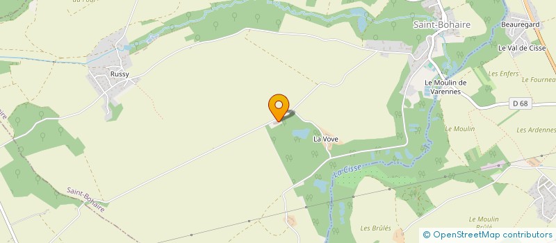 localisation de l'entreprise GIE LES GRANDS BOIS à SAINT-BOHAIRE