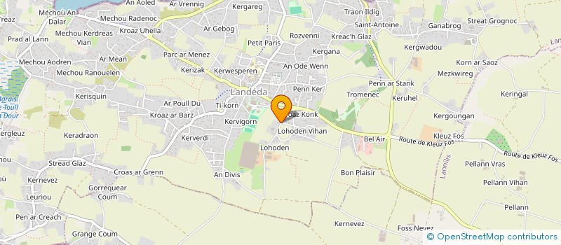 localisation de l'entreprise GIE LES MARAICHERS  LANDEDA