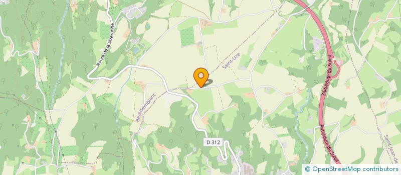 localisation de l'entreprise GIE LES PLATEAUX D'HOLSTEIN  BEAUSEMBLANT