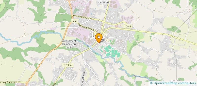 localisation de l'entreprise GIE LES SIX HAGETMAU à HAGETMAU