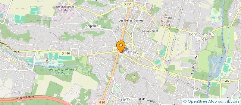 localisation de l'entreprise GIE LES SIX MONTLHERY à MONTLHERY