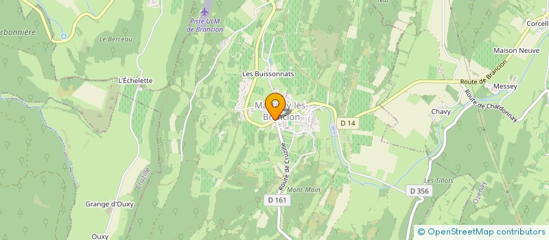 localisation de l'entreprise GIE LES VERGERS DU TOURNUGEOIS à UCHIZY