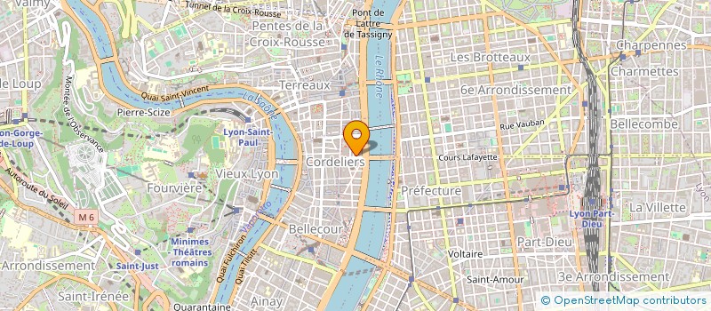 localisation de l'entreprise GIE LPA/SPLM  LYON