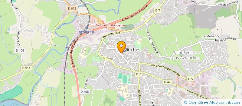 localisation de l'entreprise GIE MARAICHERS DE LA MANCHE - AVRANCHIN BIO (MAMABIO)  LE VAL-SAINT-PERE