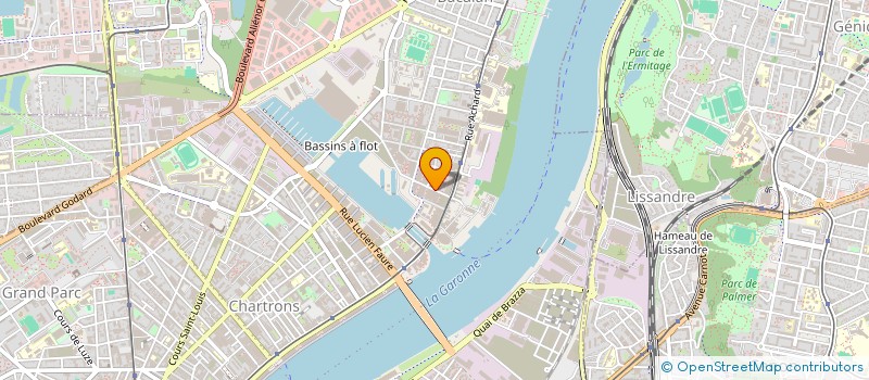 localisation de l'entreprise GIE MARITIME TERRESTRE ET AERIEN à BORDEAUX