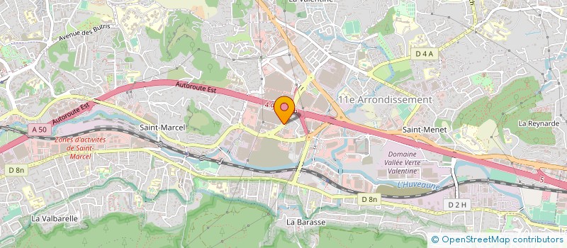 localisation de l'entreprise GIE MARSEILLE LA SABLIERE à MARSEILLE 11
