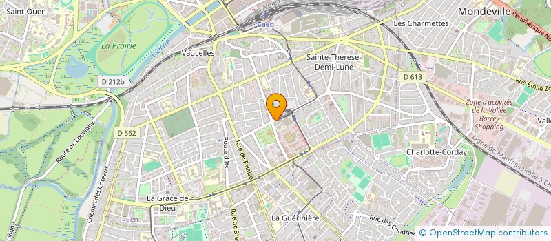 localisation de l'entreprise GIE MAURICE TUBIANA à CAEN