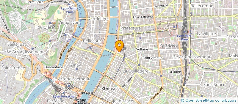 localisation de l'entreprise GIE MEDIPOLE LYON-VILLEURBANNE  LYON