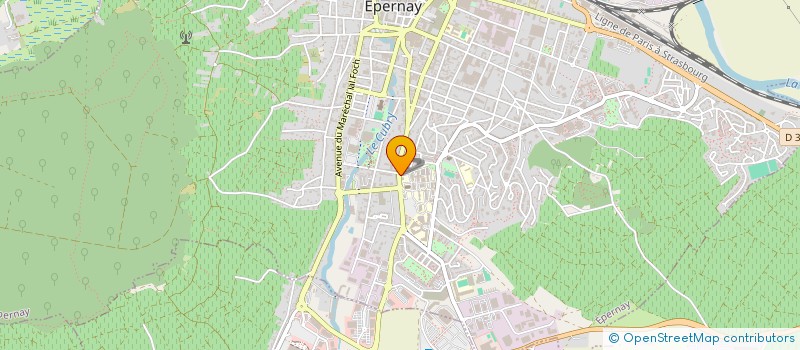localisation de l'entreprise GIE MEDISPAR à EPERNAY