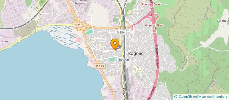 localisation de l'entreprise GIE MEDITERRANEE BATIMENT à ROGNAC