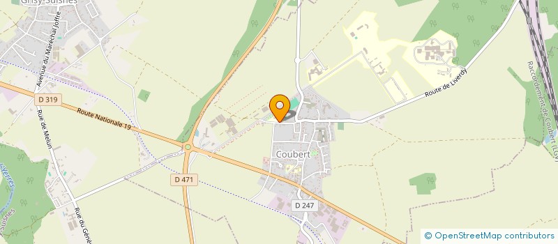 localisation de l'entreprise GIE MEL-SERVICES à COUBERT