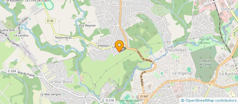 localisation de l'entreprise GIE MELISSA  COUZEIX