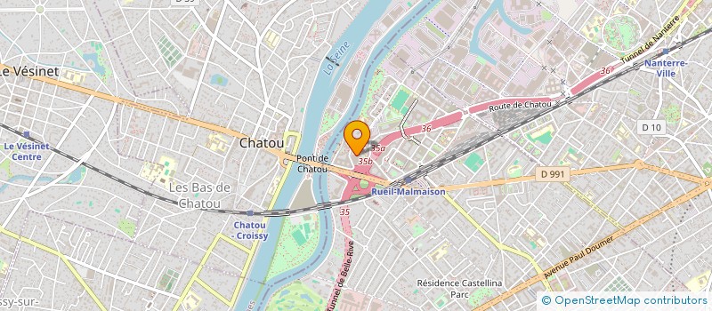 localisation de l'entreprise GIE METRO DE RENNES à RUEIL-MALMAISON