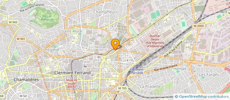 localisation de l'entreprise GIE MICHELIN PLACEMENTS à CLERMONT-FERRAND