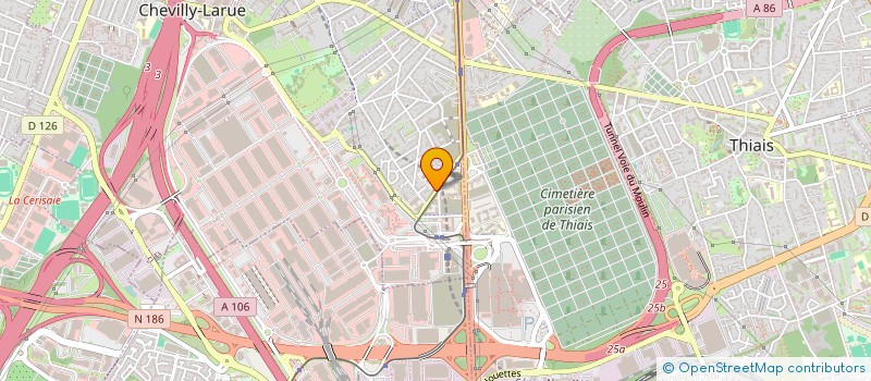 localisation de l'entreprise GIE MLM MAINTENANCE  CHEVILLY-LARUE