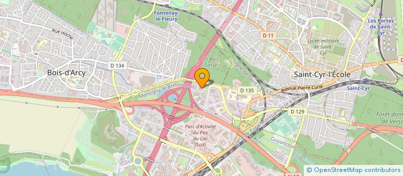 localisation de l'entreprise GIE MONTIGNY LE BRETONNEUX  MONTIGNY LE BRETONNEUX