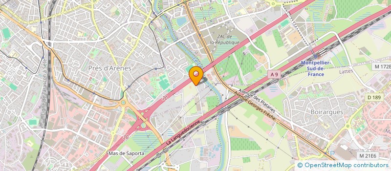 localisation de l'entreprise GIE MUT INNOV à MONTPELLIER