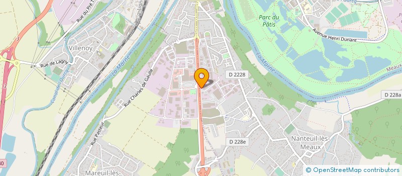 localisation de l'entreprise GIE NANTEUIL LES MEAUX à NANTEUIL-LES-MEAUX