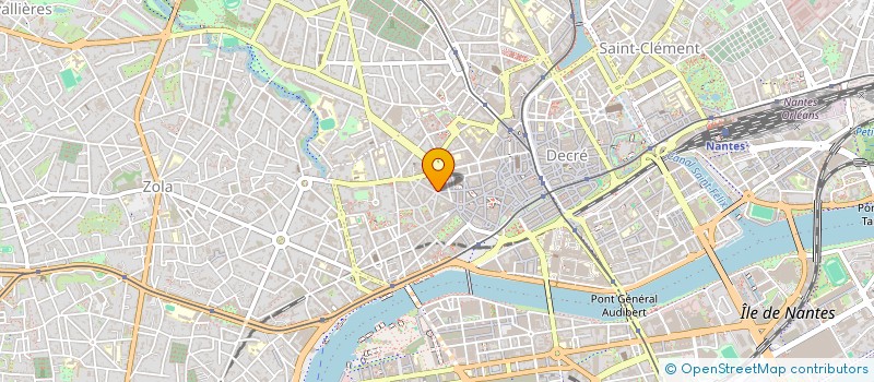 localisation de l'entreprise GIE NGE à NANTES