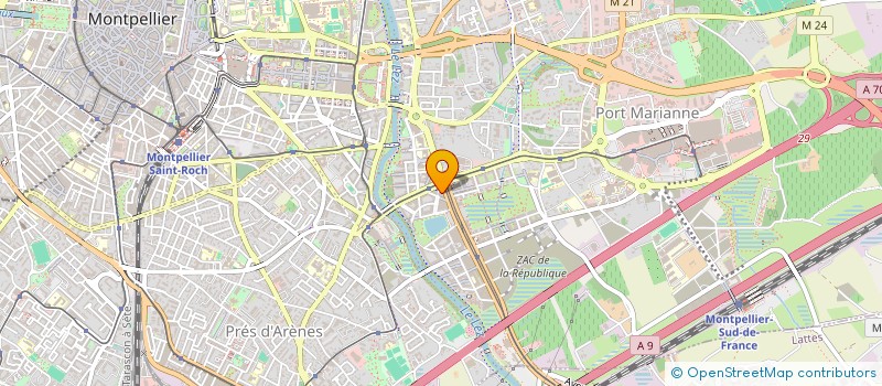 localisation de l'entreprise GIE NOTAIRES FOCH  MONTPELLIER