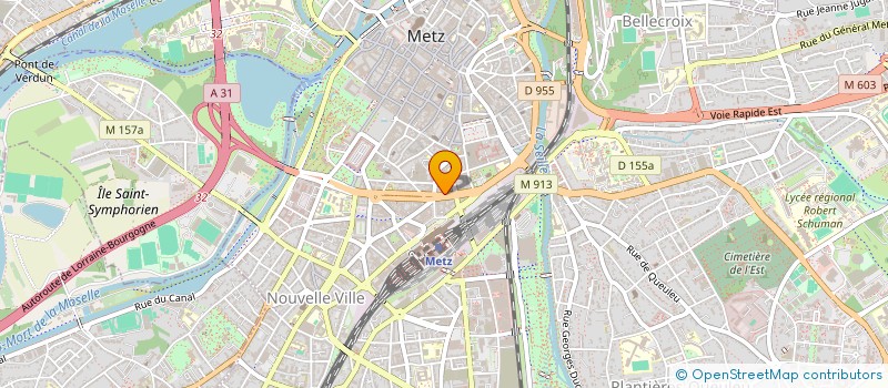 localisation de l'entreprise GIE OFFICE TRAITEMENT SALAIRES APEI à METZ