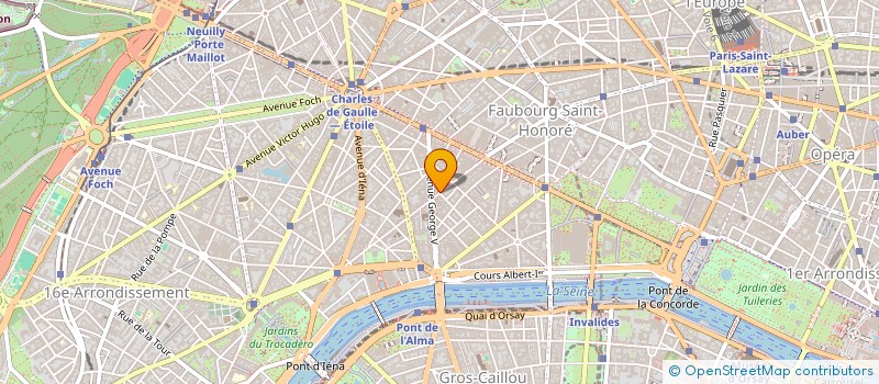 localisation de l'entreprise GIE ONE  PARIS