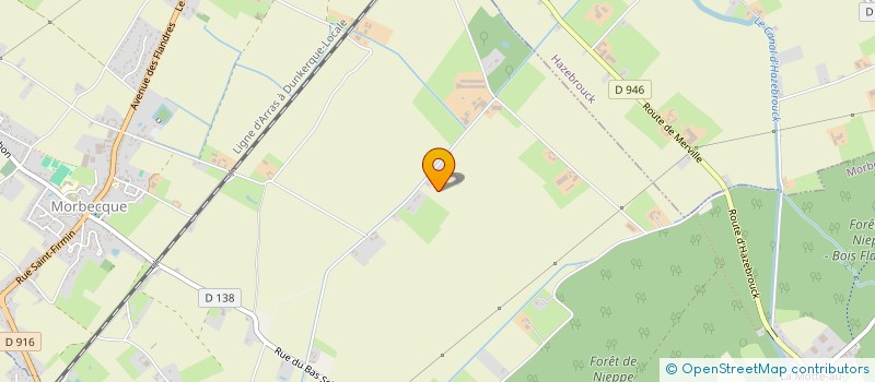 localisation de l'entreprise GIE OVIN 2000  MORBECQUE