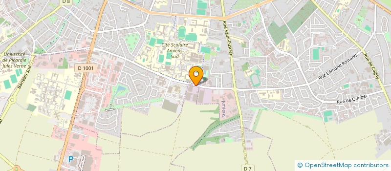 localisation de l'entreprise GIE PAUCHET SUPPORT à AMIENS