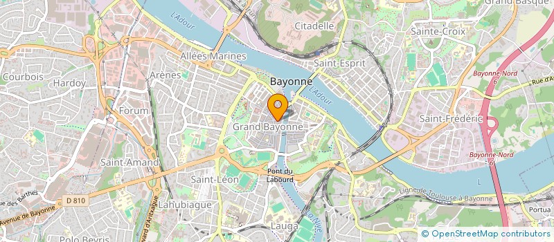 localisation de l'entreprise GIE PEPITEKO à BAYONNE