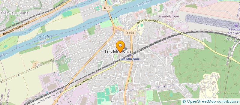 localisation de l'entreprise GIE PHARMACIENS REGION PARISIE à LES MUREAUX
